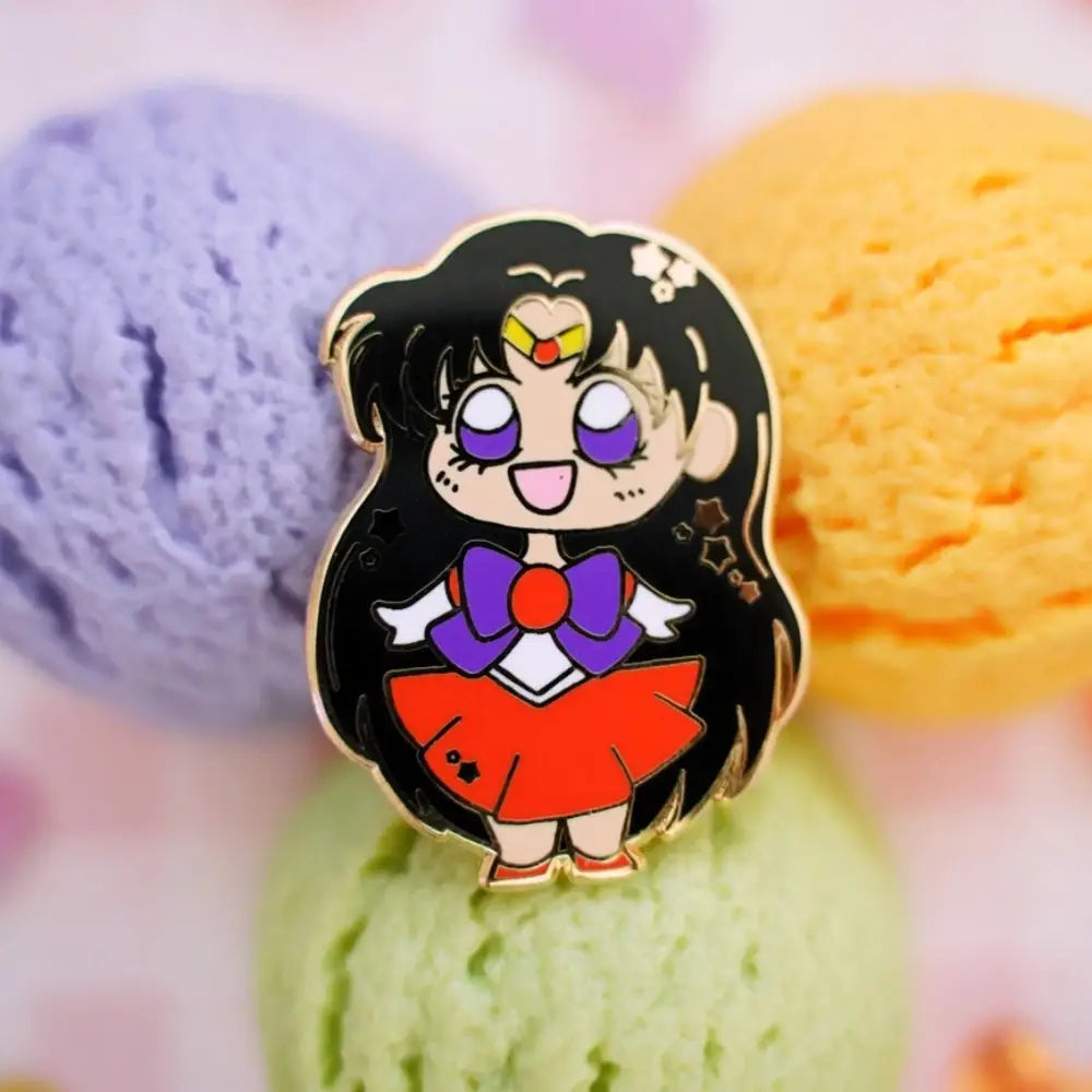 Sailor Mars high quality hard enamel pin