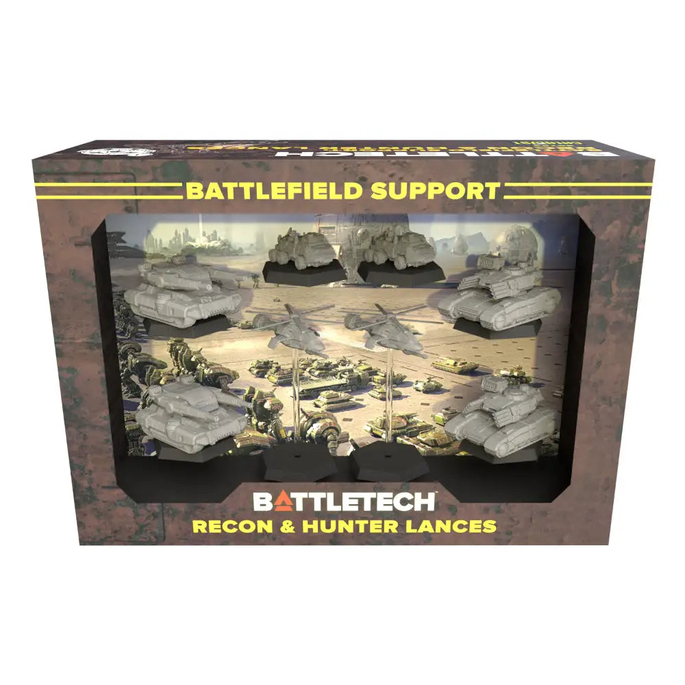 BattleTech Miniature Force Pack - Battlefield Support Recon and Hunter Lances - BattleTech