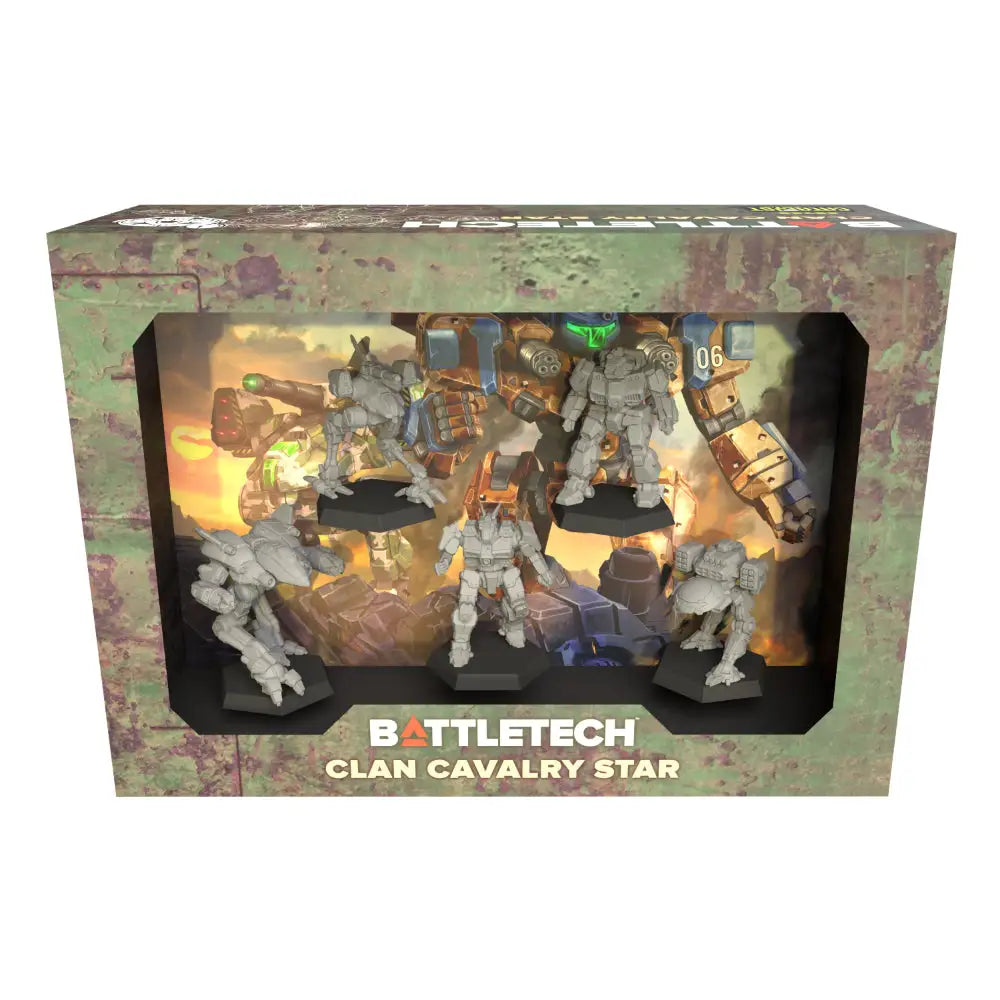 BattleTech Miniature Force Pack - Clan Cavalry Star - BattleTech