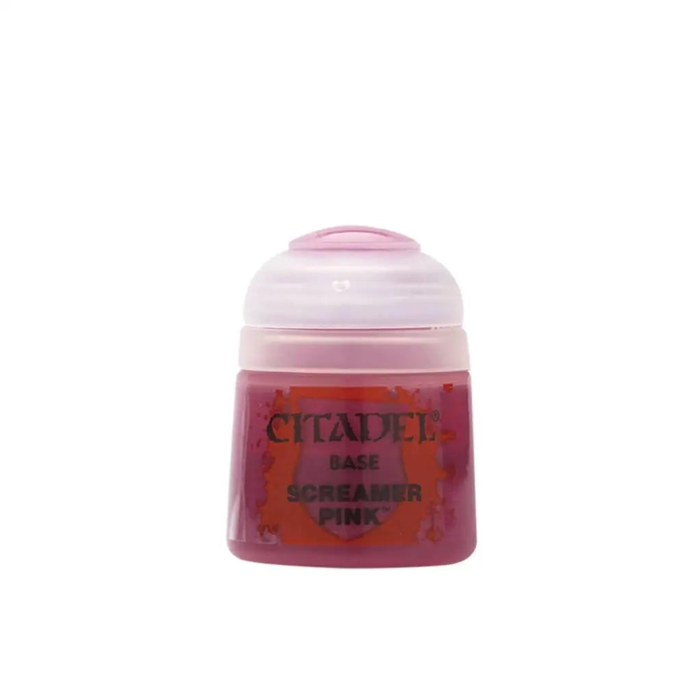 Citadel Base Paints Screamer Pink (12ml) Paint & Tools Games Workshop   