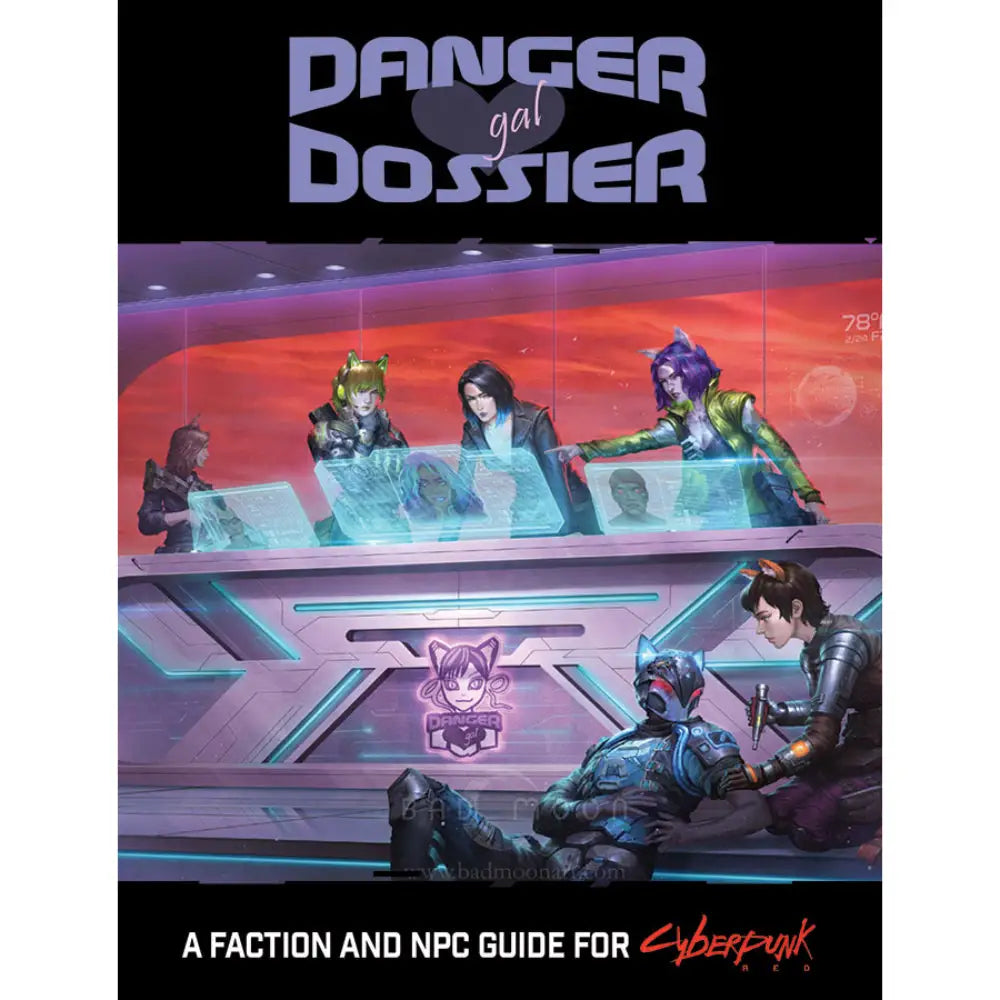 Cyberpunk Red RPG: Danger Gal Dossier Other RPGs & RPG Accessories R Talsorian Games   