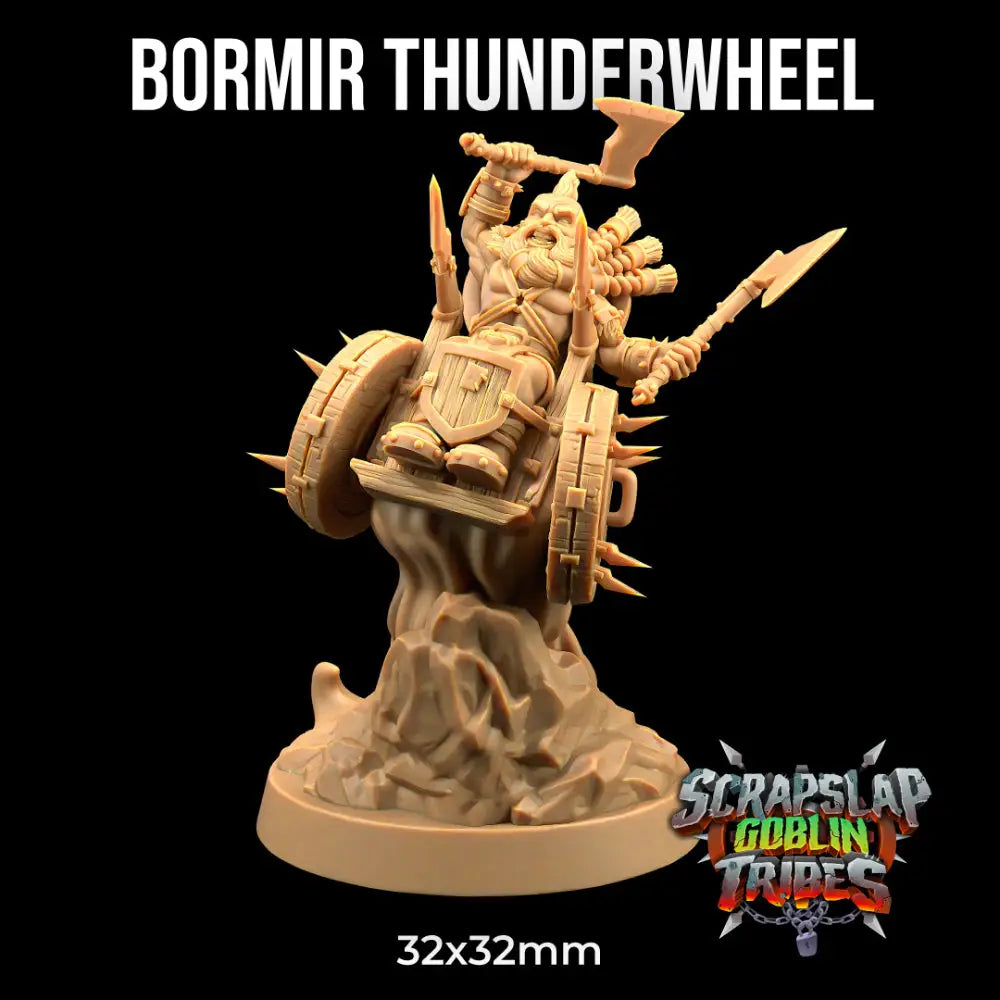 Dapper Fox Minis: Bormir Thunderwheel RPG Miniatures Dapper Fox   