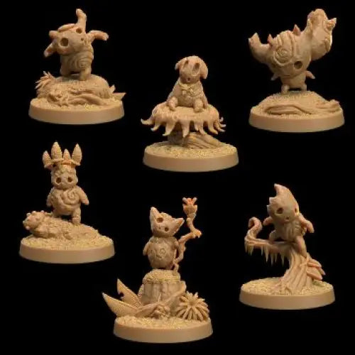 Dapper Fox Minis: Kodama Forest Spirits RPG Miniatures Dapper Fox   