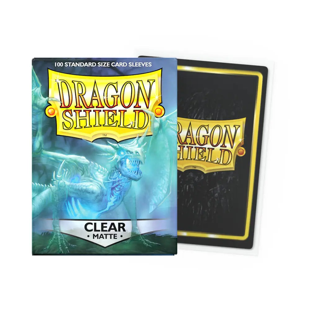 Dragon Shield Matte Sleeves Box (100) - Clear - Sleeves