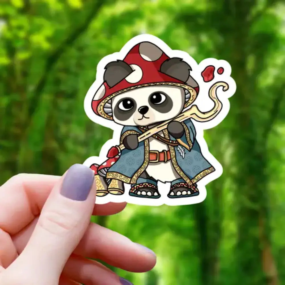 Druid Panda Sticker Toys & Gifts Mimic Gaming Co   