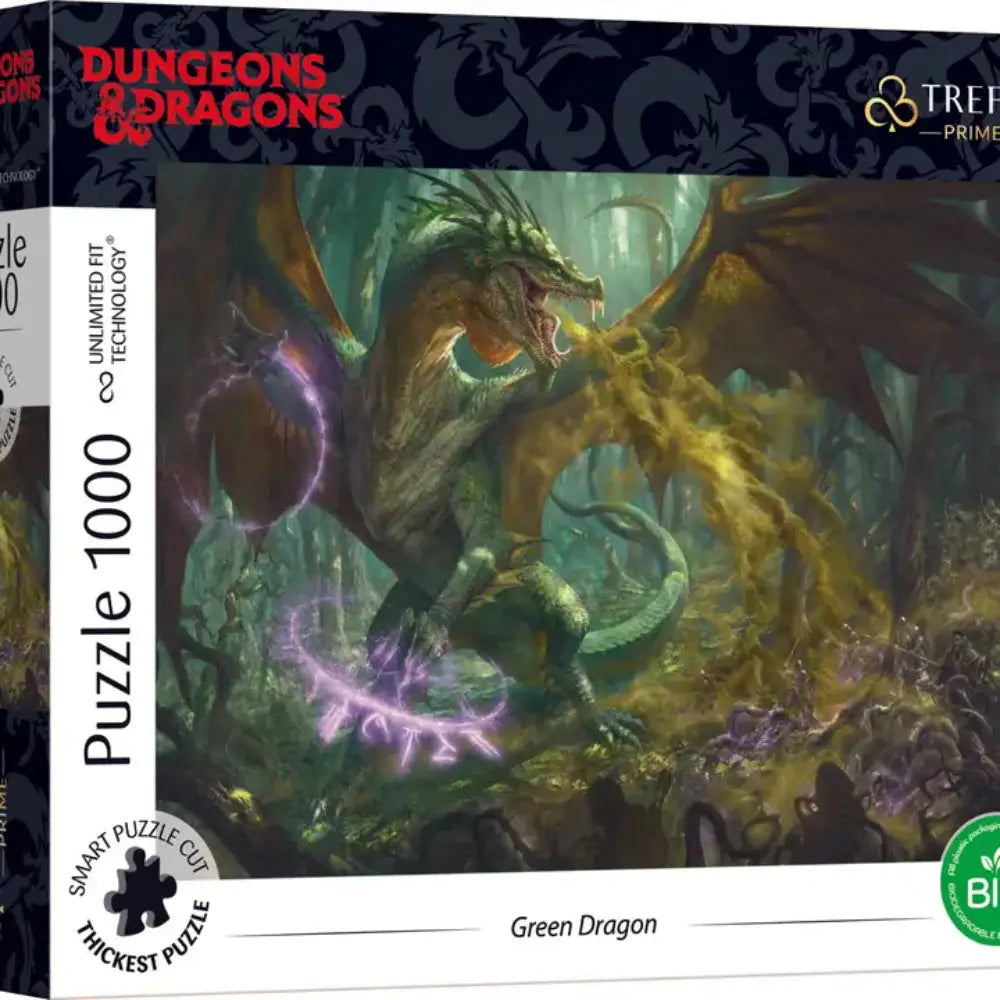 Dungeons and Dragons Green Dragon Puzzle - Puzzles