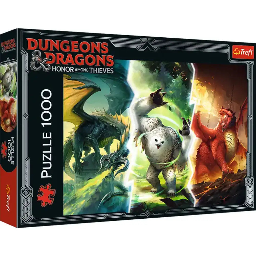 Dungeons and Dragons Legendary Monsters of Faerun Puzzle - Puzzles