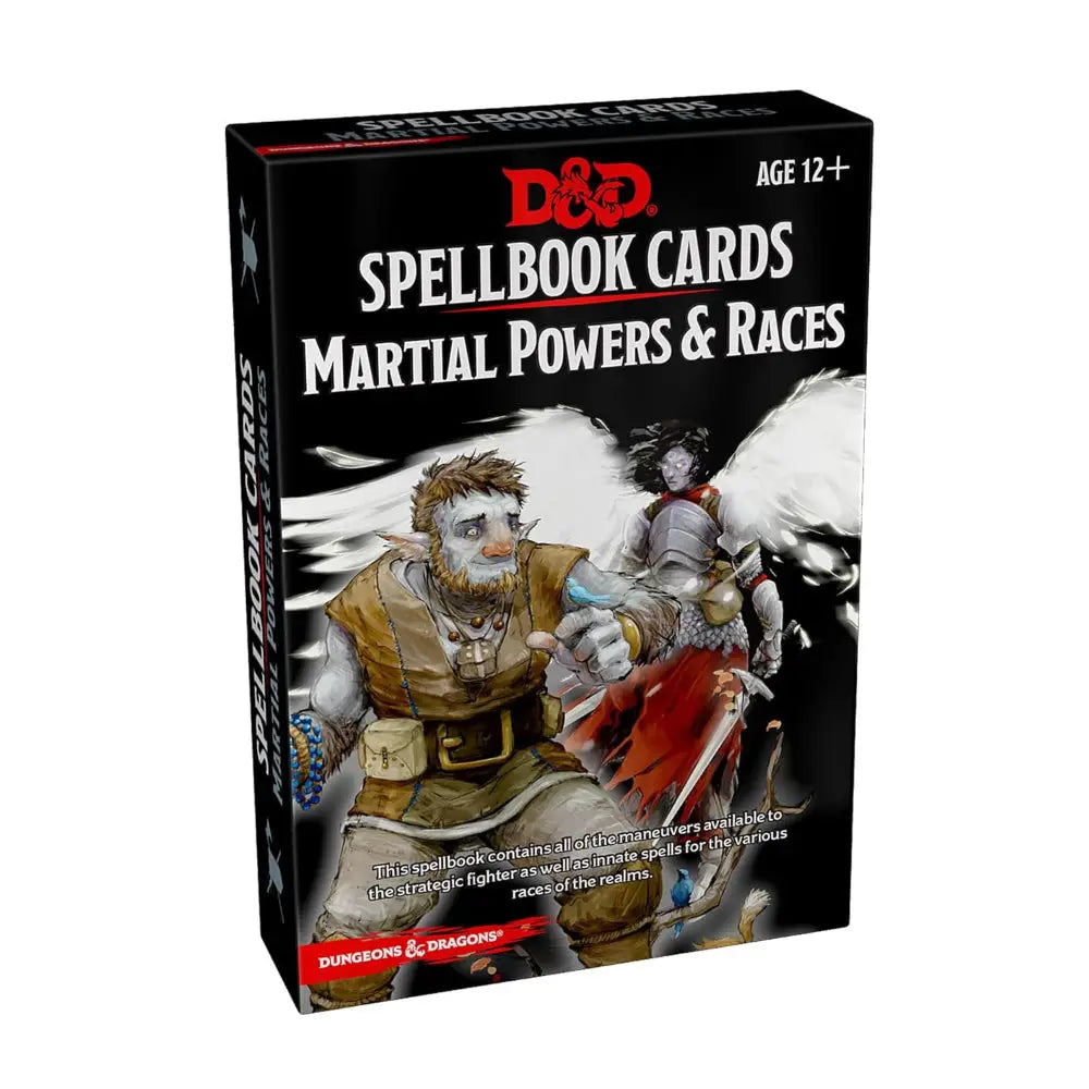 Dungeons and Dragons Spellbook Cards Martial Powers & Races Deck - Dungeons & Dragons