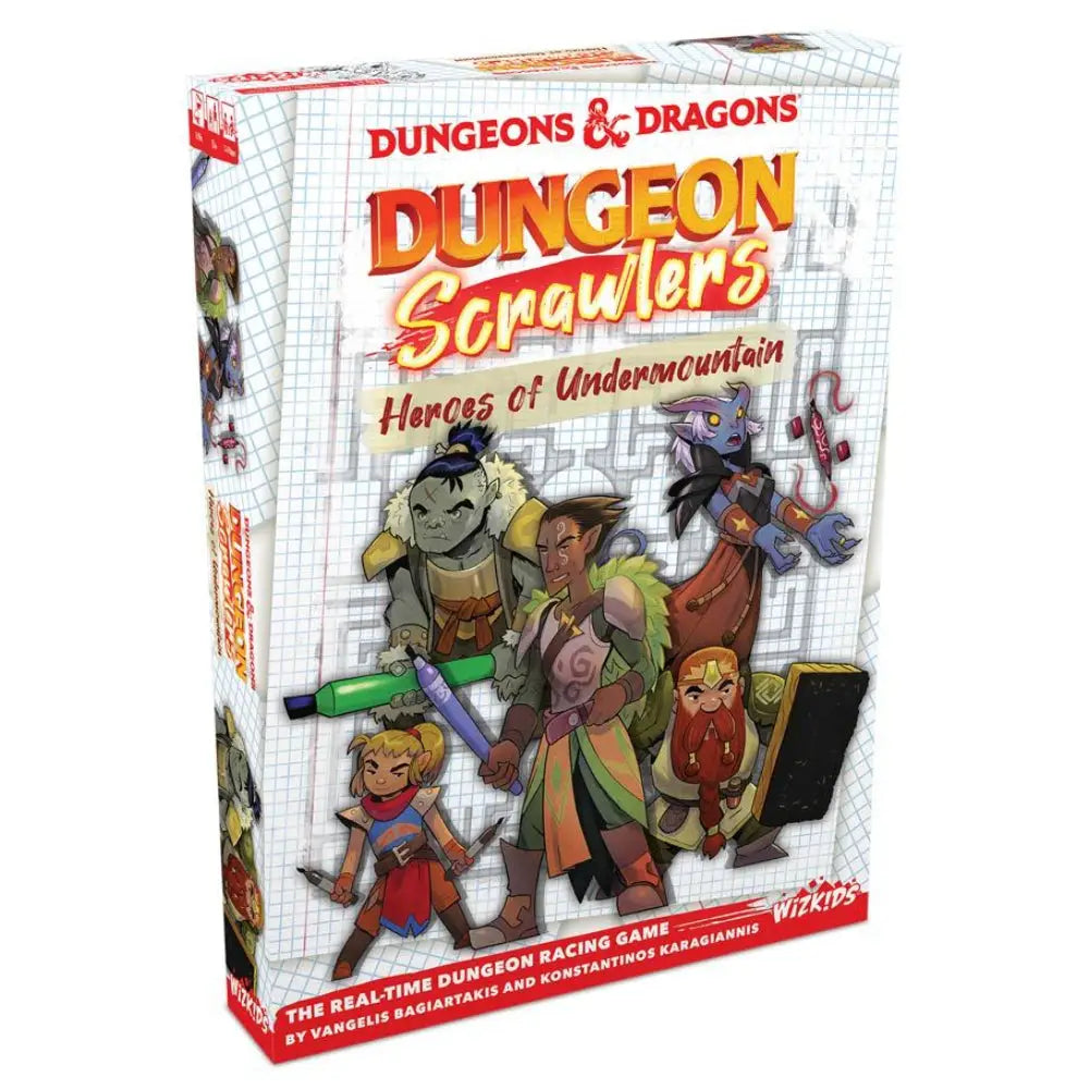 Dungeons & Dragons Dungeon Scrawlers Heroes of Undermountain - Board Games