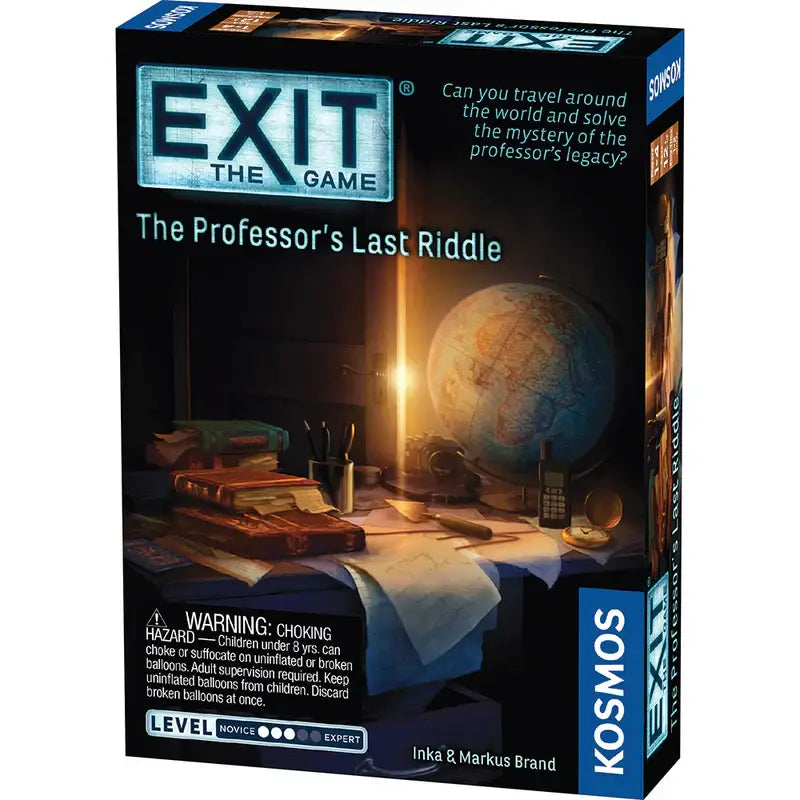 Exit: The Professor’s Last Riddle - Board Games