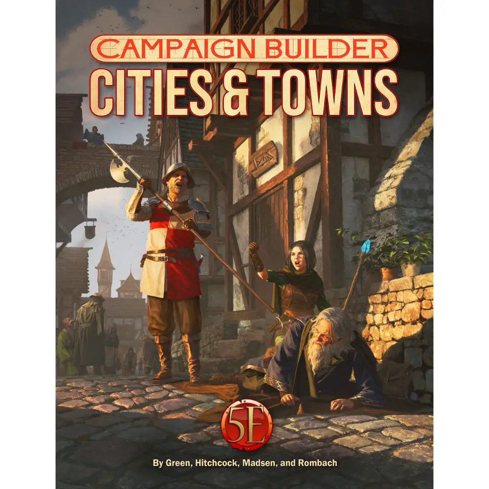 Kobold Campaign Builder for 5E: Cities & Towns (Hardcover) Other RPGs & RPG Accessories Kobold Press   