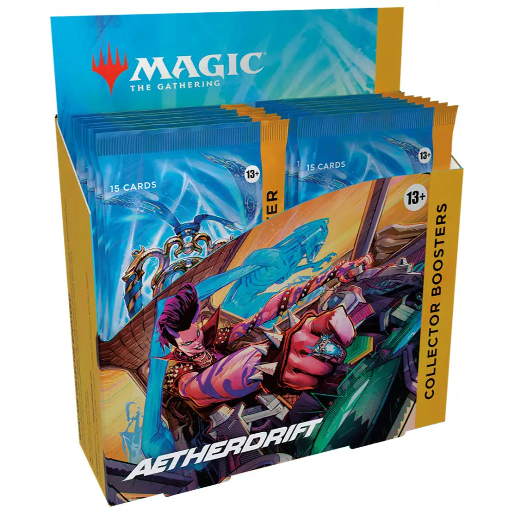 Magic the Gathering: Aetherdrift COLLECTOR Booster Box (12) - Magic the Gathering Sealed