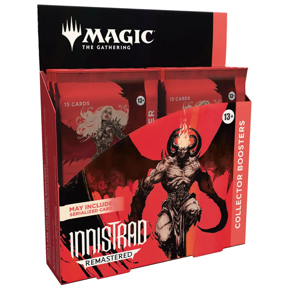 Magic the Gathering: Innistrad Remastered COLLECTOR Booster Box (12) - Magic the Gathering Sealed