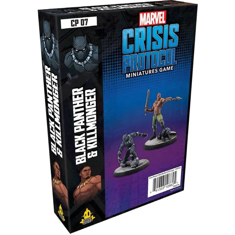 Marvel Crisis Protocol Black Panther & Killmonger Marvel Crisis Protocol Asmodee   