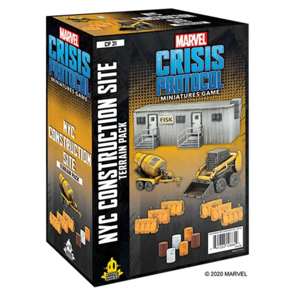 Marvel Crisis Protocol NYC Construction Site Terrain Pack Marvel Crisis Protocol Asmodee   