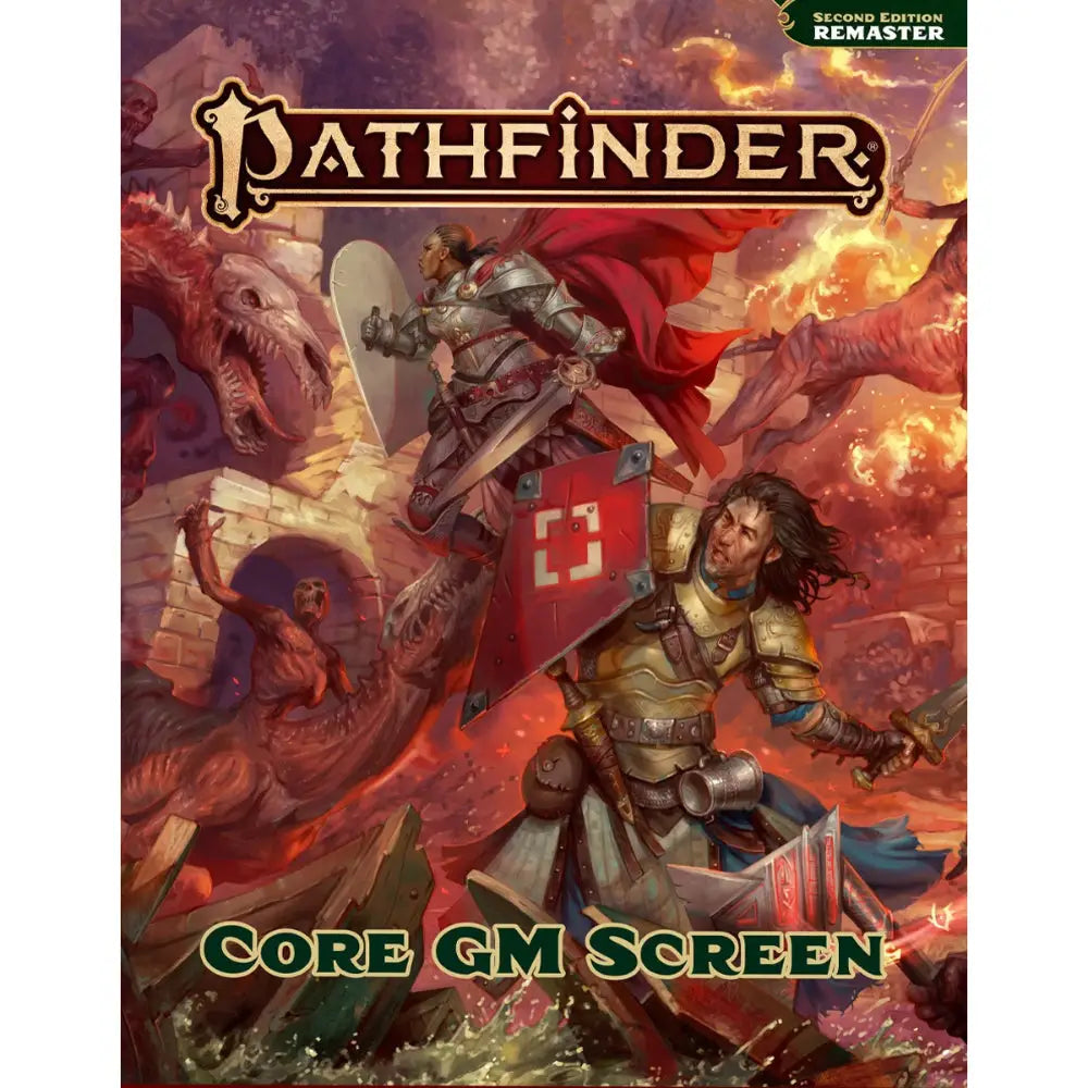 Pathfinder RPG 2E Remastered: Core GM Screen - Pathfinder & Starfinder