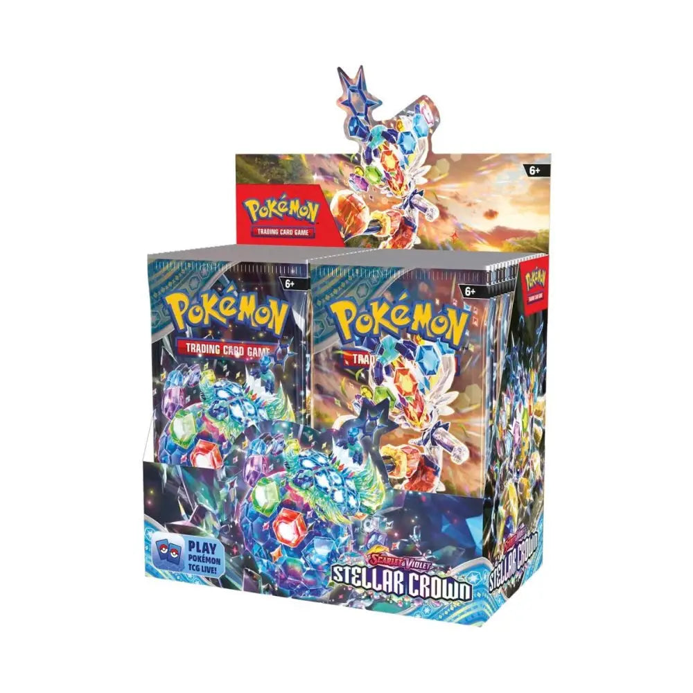 Pokemon TCG: Scarlet and Violet Stellar Crown Booster Box (36) - Pokemon