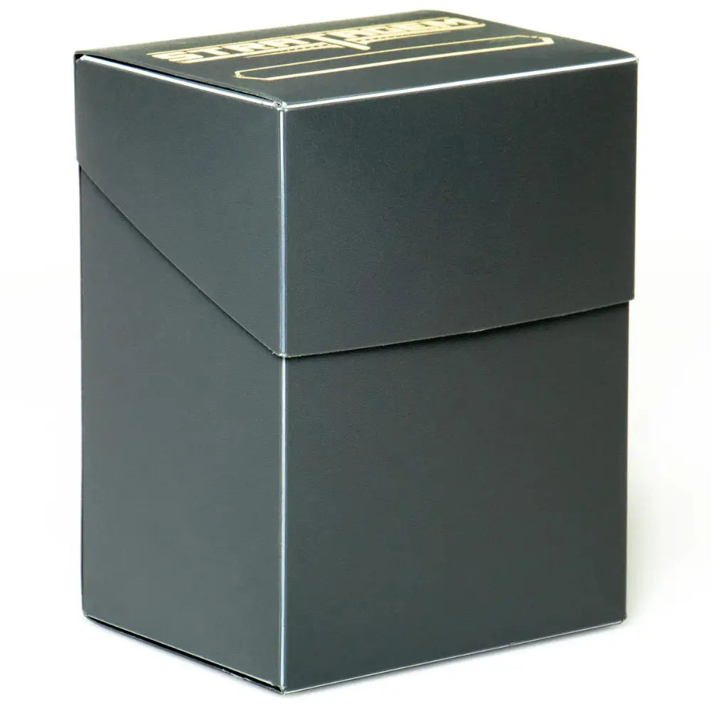 Stratagem Solid Deck Box - Black - Storage