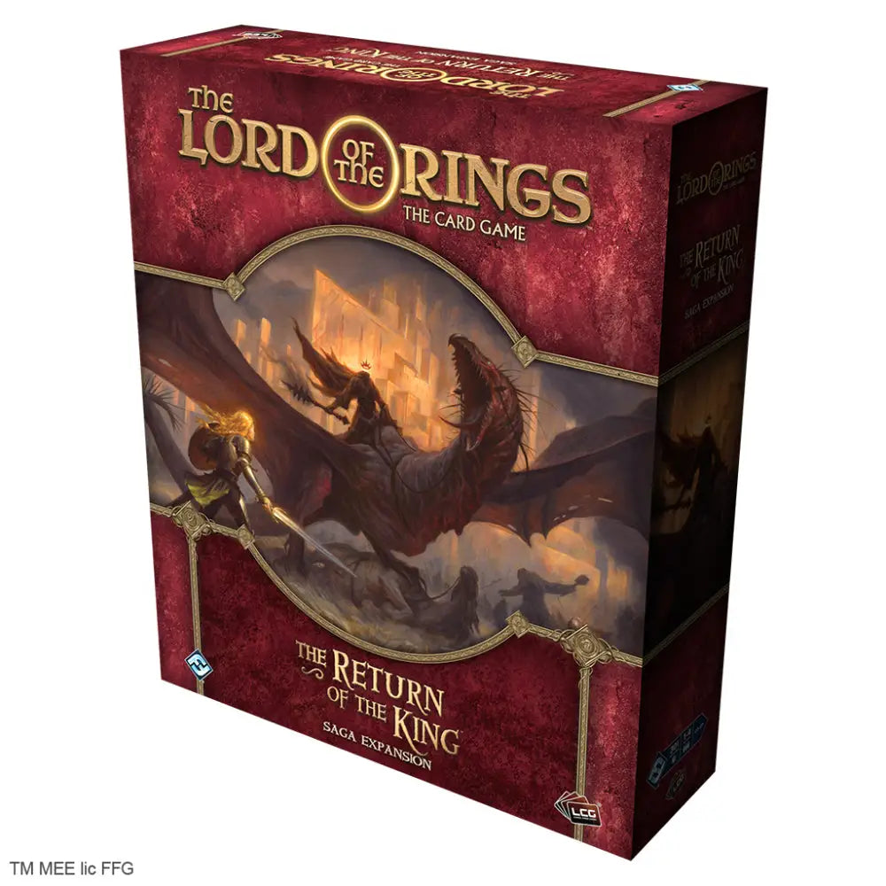 The Lord of the Rings LCG Return of the King Saga Expansion - Board Games