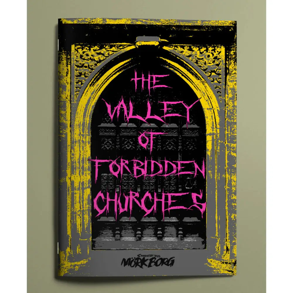 The Valley of Forbidden Churches (Mork Borg RPG) - Other RPGs & RPG Accessories