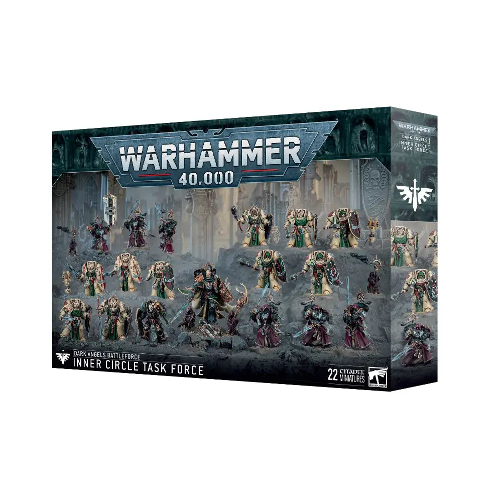 Warhammer 40,000 Holiday Battleforce Boxes - Dark Angels Battleforce: Inner Circle Task Force - Warhammer 40k