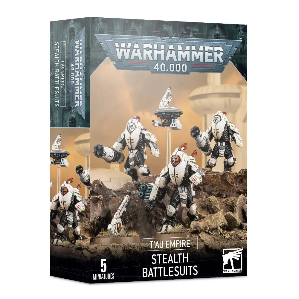 Warhammer 40,000 T’au Empire: XV25 Stealth Battlesuits - Warhammer 40k