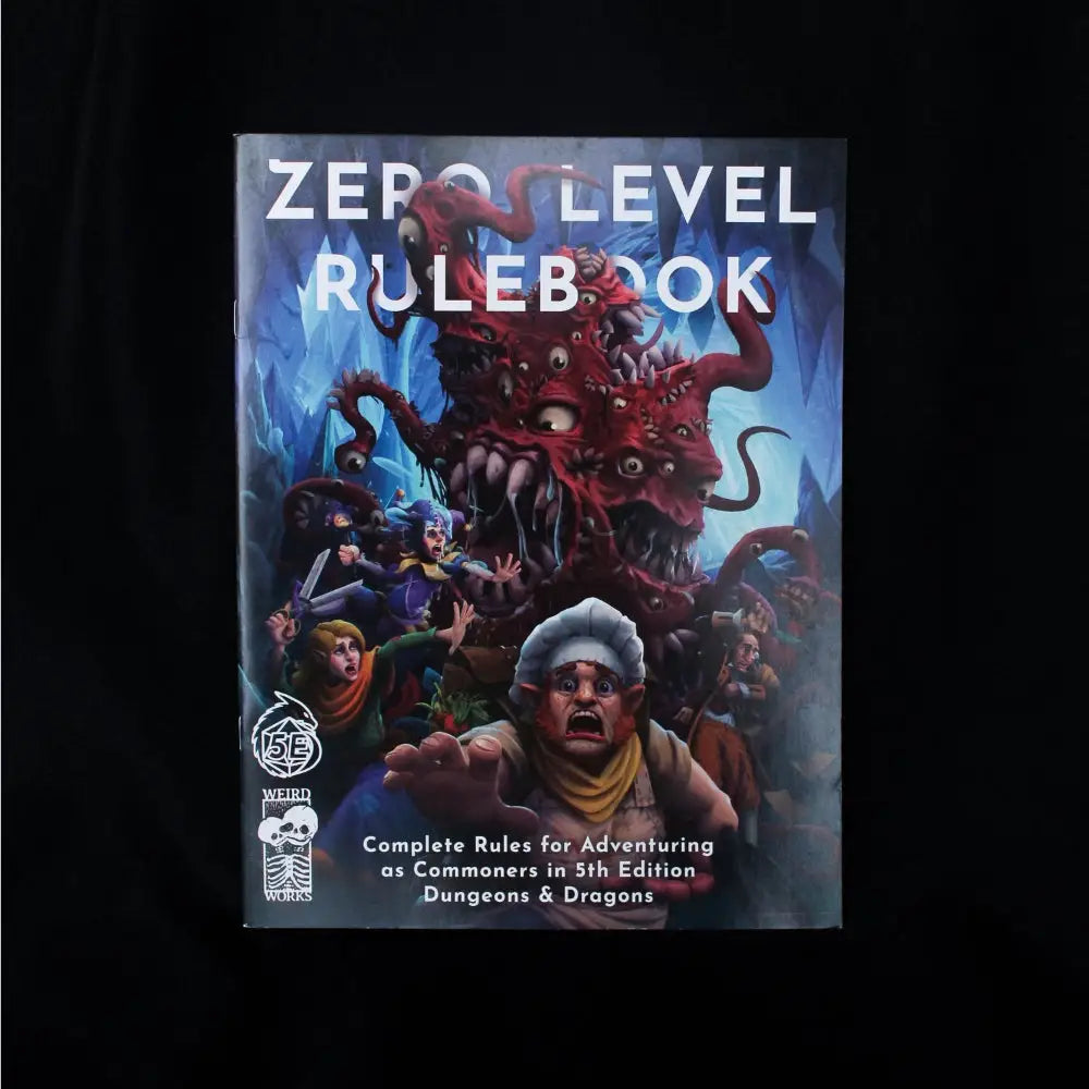 Zero Level Rulebook (5E) (Paperback) Dungeons & Dragons Weird Works   